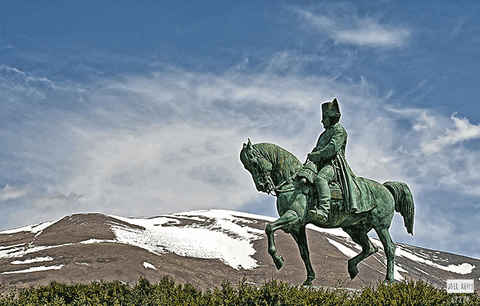 France Statue GIF by joelremygif
