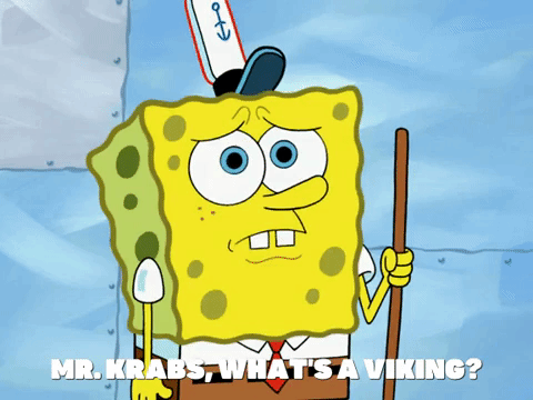 season 6 dear vikings GIF by SpongeBob SquarePants