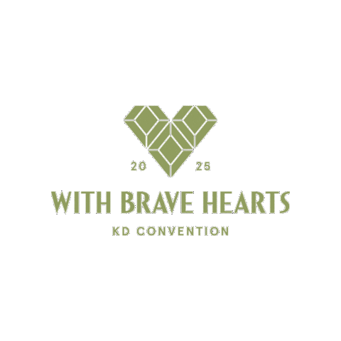 Brave Heart Sticker by Kappa Delta