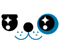 Dog Sticker by Trixie Cosmetics