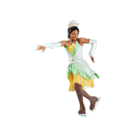 The Princess And The Frog Tiana Sticker by Disney On Ice