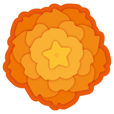 Pan De Muerto Flores Sticker by Distroller