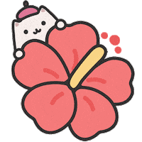 Cat Party Sticker