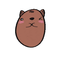 Happy Wombat Sticker