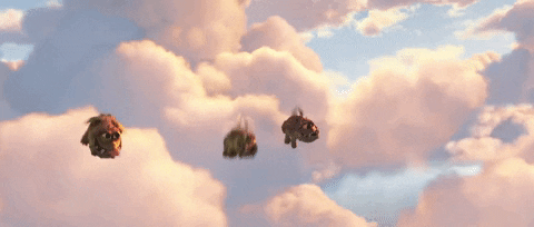 flying pew pew GIF by How To Train Your Dragon