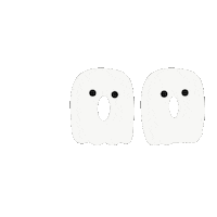 Scared Halloween Sticker