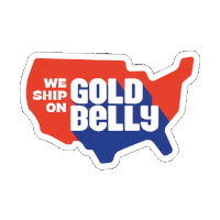 We Ship Sticker by Goldbelly