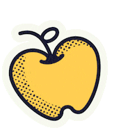 Manzana Sticker by Conjuve