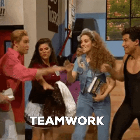 Friends Work GIF by Vadoo TV