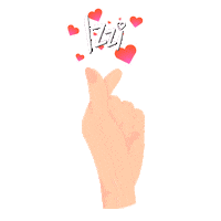 Love Hand Sign Sticker by Get IZZI Get Love