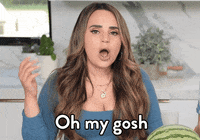 Oh My God Wow GIF by Rosanna Pansino