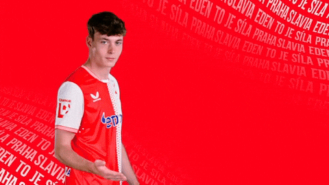 Football Looking GIF by SK Slavia Praha