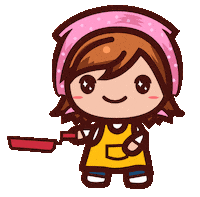 Happy Cooking Mama Sticker