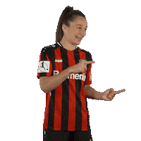 Pointing Click Sticker by Bayer 04 Leverkusen