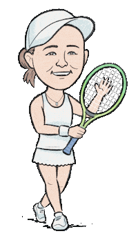 Australian Open Tennis Sticker
