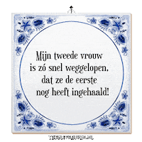 Humor Wijsheid Sticker by Tegelspreuken.nl
