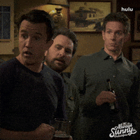 Shocked Season 17 GIF by It's Always Sunny in Philadelphia