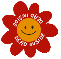 Halloween Flower Sticker