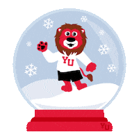 Snow Holiday Sticker by York University
