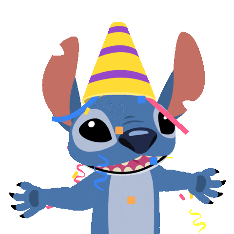 Happy Lilo And Stitch Sticker by Walt Disney Studios