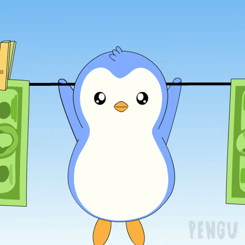 Money Saving GIF by Pudgy Penguins