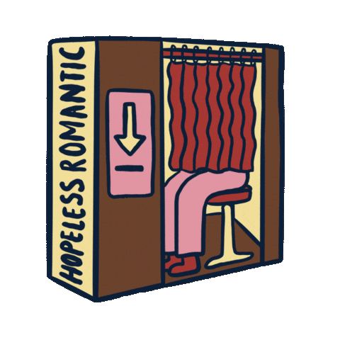 Romantic Comedy Photo Booth Sticker by Will Linley