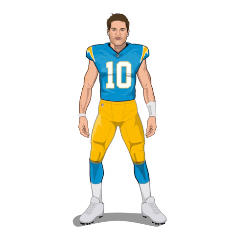 Los Angeles Chargers Football GIF by SportsManias