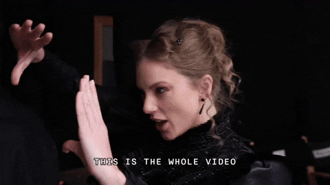 Music Video GIF by Taylor Swift
