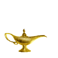 Magic Lamp Aladdin Sticker by Disney On Broadway