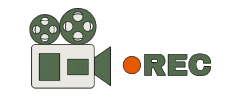 Camera Rec Sticker by Defensoria Pública do Estado do Paraná