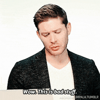 aborddelimpala jensen ackles aborddelimpala bad stuff GIF