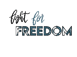 artventureboutique freedom end it fight for freedom end human trafficking Sticker