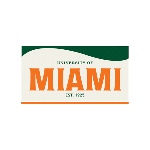 Miamihurricanes Theu Sticker by University of Miami Alumni Association