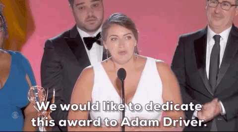 Adam Driver GIF by Emmys