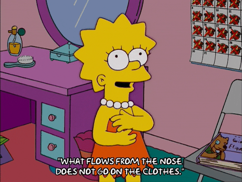 happy lisa simpson GIF