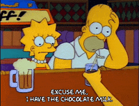 Drunk Season 3 GIF by The Simpsons