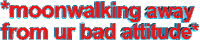 moonwalk Sticker by AnimatedText