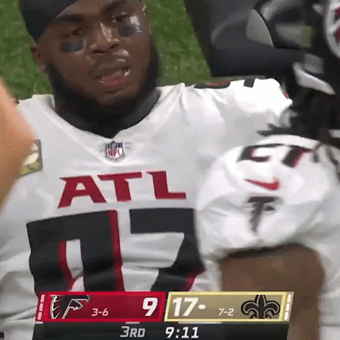 Atlanta Falcons Nola GIF by New Orleans Saints