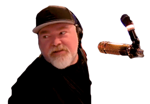 Kyle Sandilands Microphone Sticker by Australian Radio Network