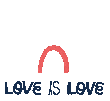 MalMade rainbow pride loveislove ally Sticker