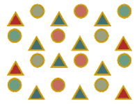 Geometry Shapes Sticker by Erstwilder