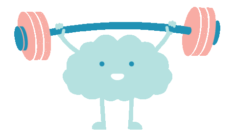 Brain Stretching Sticker by Smiling Mind