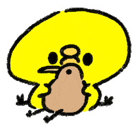 Chick Sticker