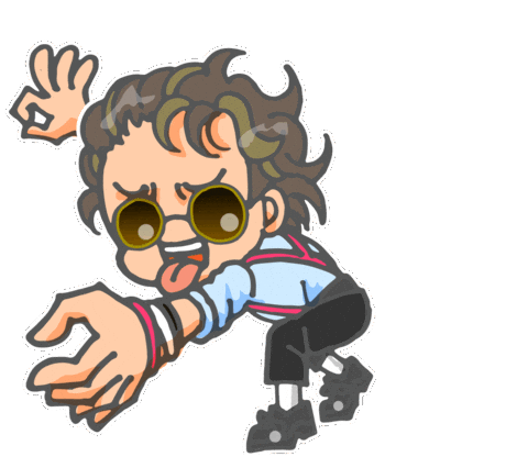Airguitar Sticker