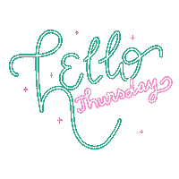 Thursday Week Days Sticker