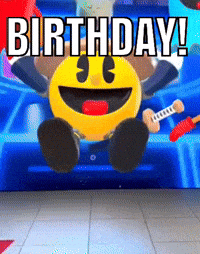 Happy Pac-Man GIF by Flickplay