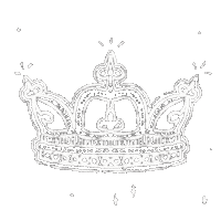 Queen Sparkle Sticker