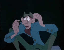 Scared Ichabod Crane GIF by filmeditor