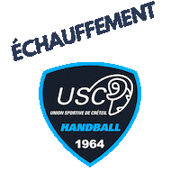Warm Up Sport Sticker by US Créteil Handball