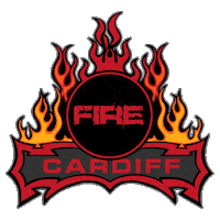 Nihl Fire Hockey Sticker by Cardiff Fire